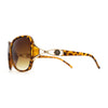 Women Lion Emblem Diva Butterfly Sunglasses