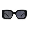 Classic 90s Designer Womens Mod Thick Plastic Butterfly Sunglasses