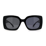 Classic 90s Designer Womens Mod Thick Plastic Butterfly Sunglasses