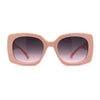 Classic 90s Designer Womens Mod Thick Plastic Butterfly Sunglasses