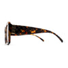 Classic 90s Designer Womens Mod Thick Plastic Butterfly Sunglasses