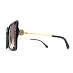 Classic 90s Rhinestone Womens Bejeweled Butterfly Sunglasses
