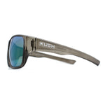 Kush Color Mirror Oversize Rectangular Sport Sunglasses