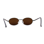 1990s Dad Shade Round Oval Metal Rim Sunglasses