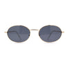 1990s Dad Shade Round Oval Metal Rim Sunglasses