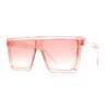 Girls Child Size Candy Pop Color Flat Top Shield Diva Sunglasses