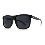 Mens Kush Classic Matte Black Frame Sport Horn Rim Sunglasses