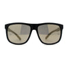 Mens Kush Classic Matte Black Frame Sport Horn Rim Sunglasses