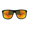 Mens Kush Classic Matte Black Frame Sport Horn Rim Sunglasses