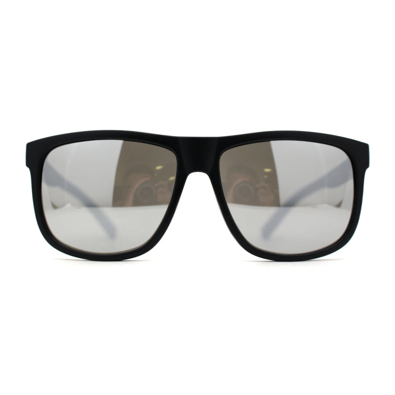 Mens Kush Classic Matte Black Frame Sport Horn Rim Sunglasses