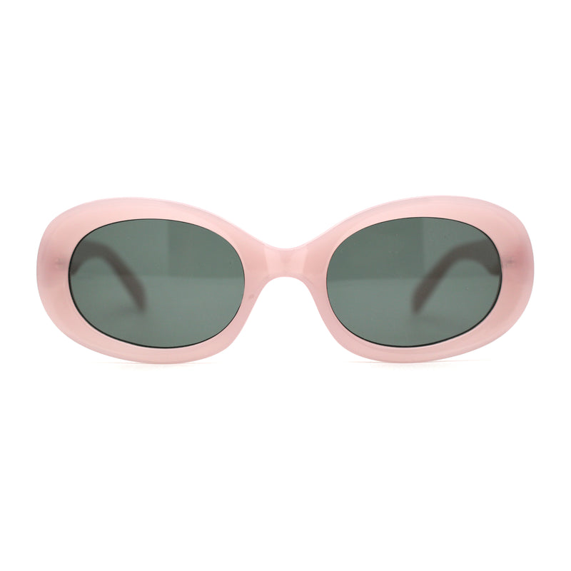 Womens Classic 20s Clout Mod Oval Sunglasses