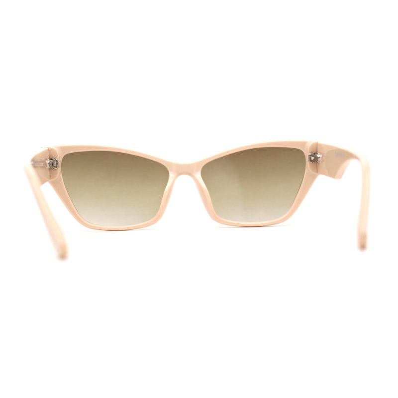 Womens Mod Squared Cat Eye Sunglasses