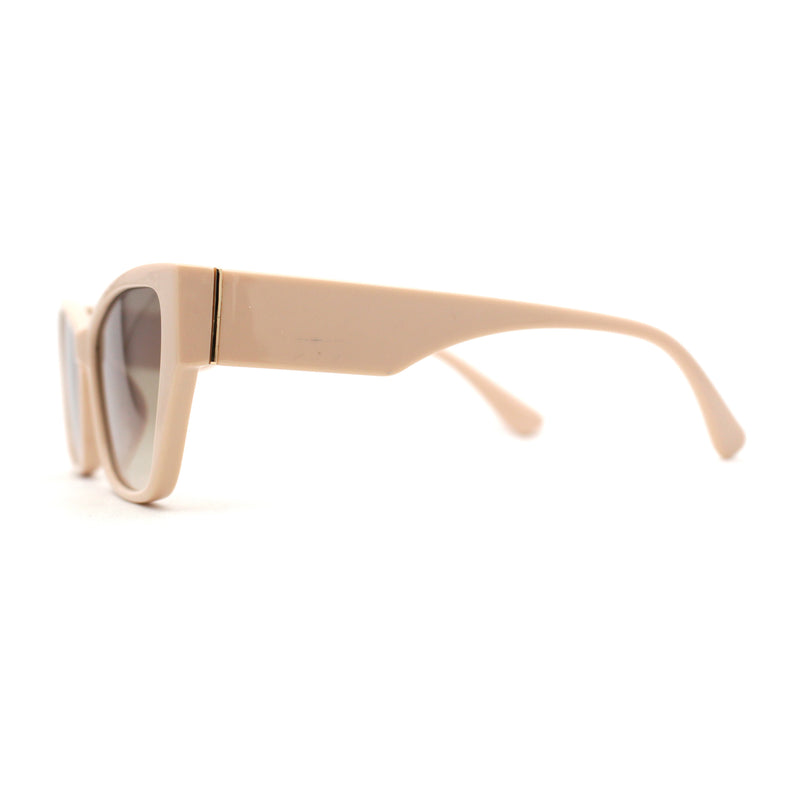 Womens Mod Squared Cat Eye Sunglasses