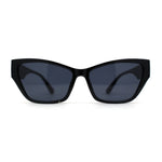 Womens Mod Squared Cat Eye Sunglasses