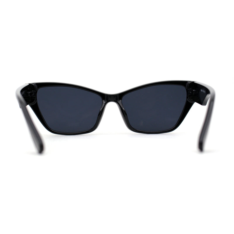 Womens Mod Squared Cat Eye Sunglasses