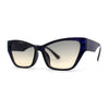 Womens Mod Squared Cat Eye Sunglasses
