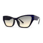 Womens Mod Squared Cat Eye Sunglasses