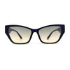 Womens Mod Squared Cat Eye Sunglasses