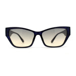 Womens Mod Squared Cat Eye Sunglasses