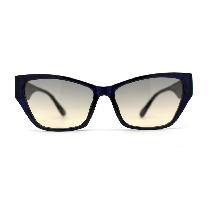 Womens Mod Squared Cat Eye Sunglasses