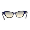 Womens Mod Squared Cat Eye Sunglasses