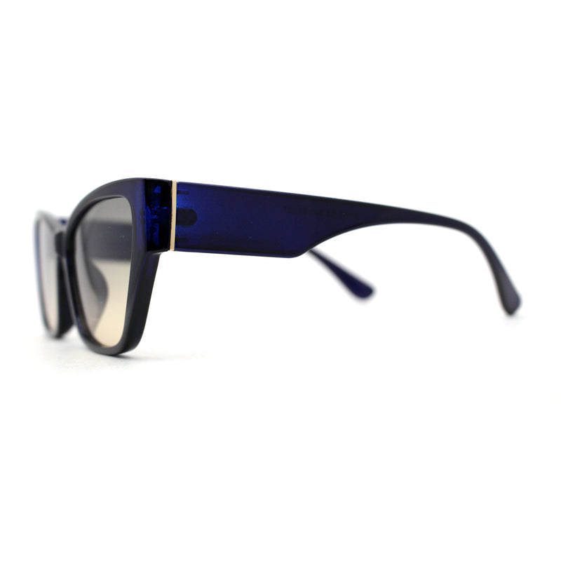 Womens Mod Squared Cat Eye Sunglasses