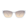 Womens Mod Squared Cat Eye Sunglasses
