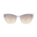 Womens Mod Squared Cat Eye Sunglasses