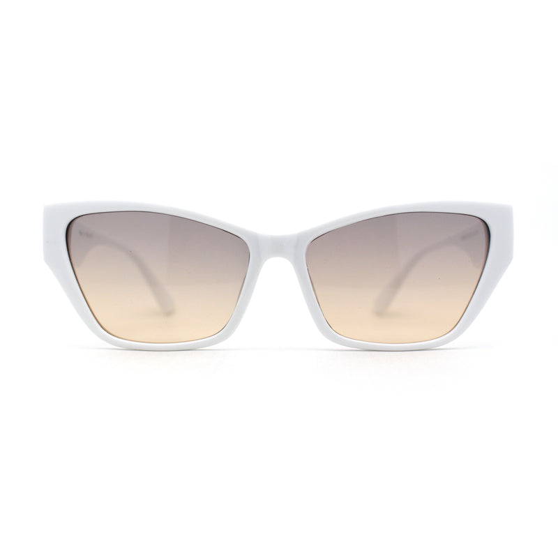 Womens Mod Squared Cat Eye Sunglasses