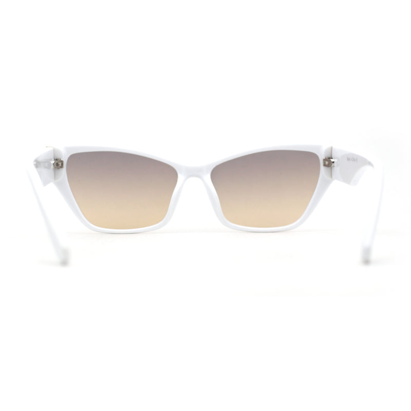 Womens Mod Squared Cat Eye Sunglasses