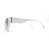 Womens Mod Squared Cat Eye Sunglasses