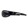 Mens 90s Color Mirror Wrap Biker Sport Sunglasses