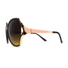 Womens Chic Butterfly Oversize Sunglasses
