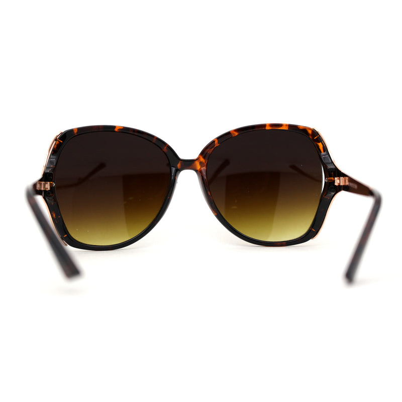 Womens Chic Butterfly Oversize Sunglasses