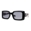 Womens Mod Squared Rectangular Clout Sunglasses