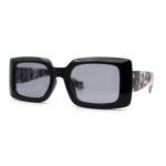 Womens Mod Squared Rectangular Clout Sunglasses