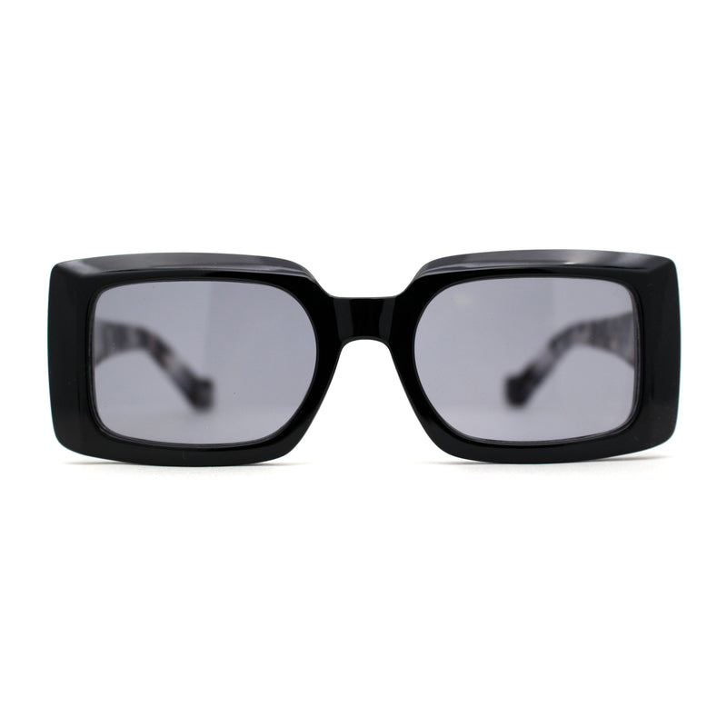 Womens Mod Squared Rectangular Clout Sunglasses