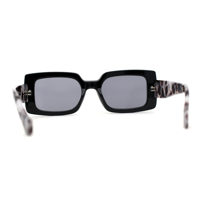 Womens Mod Squared Rectangular Clout Sunglasses