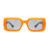 Womens Mod Squared Rectangular Clout Sunglasses