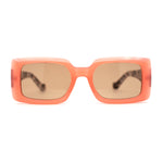 Womens Mod Squared Rectangular Clout Sunglasses