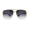 Mens Mobster Half Rim 90s Luxury OG Sunglasses