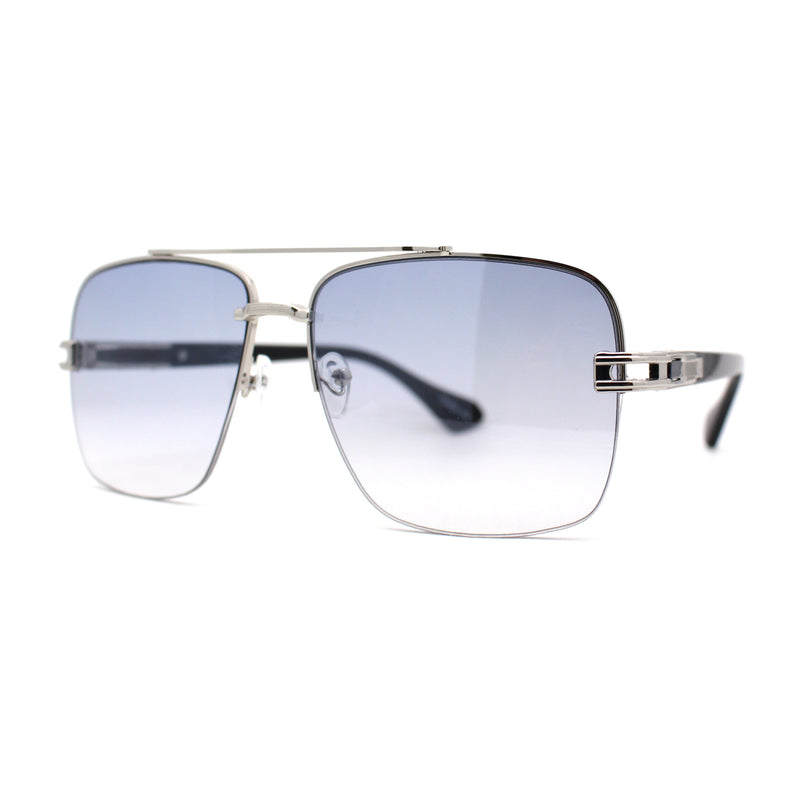 Mens Mobster Half Rim 90s Luxury OG Sunglasses