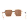 Womens Oversize Rectangle Designer Butterfly Sunglasses