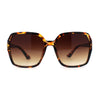 Womens Oversize 90s Bejeweled Designer Butterfly Sunglasses