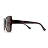 Womens Squared Butterfly Minimal Rectangular Chic Plastic Sunglasses