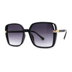 Womens 1990s Fashion Butterfly Chic Oversize Sunglasses