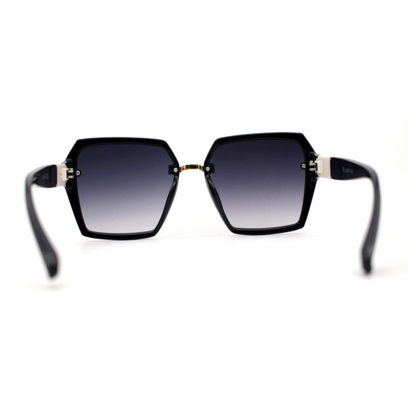 Glamourous Womens Oversize Square Fashion Sunglasses