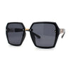 Glamourous Womens Oversize Square Fashion Sunglasses