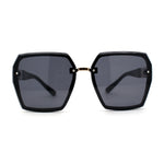 Glamourous Womens Oversize Square Fashion Sunglasses