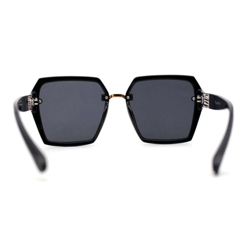 Glamourous Womens Oversize Square Fashion Sunglasses